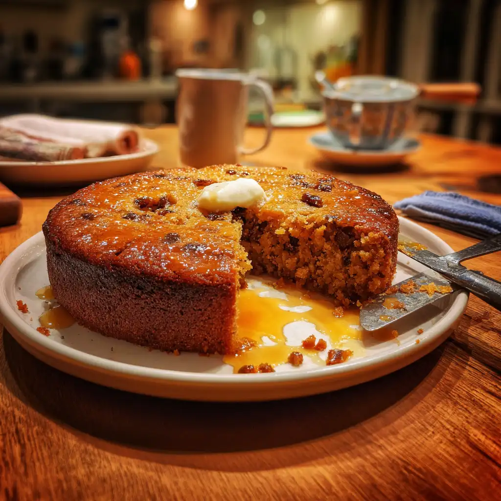 Warm Spiced Fig Cake with Orange Zest