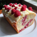 White Chocolate Raspberry Loaf Cake Recipe is a must-try!