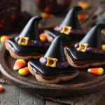 Witch Hat Cookies are a magical treat for Halloween!