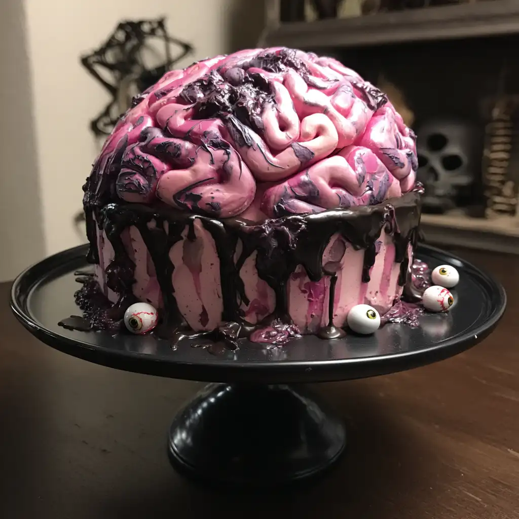 Zombie Brain Cake Recipe Create a Spooky Delight!