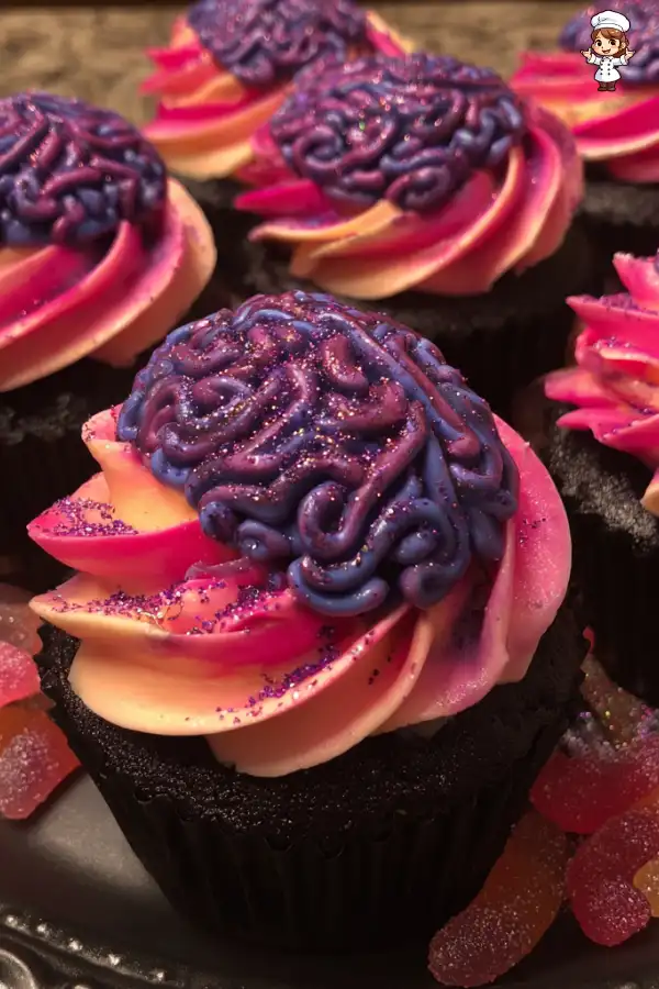 Zombie Brain Cupcakes A Spooky Treat for Halloween!