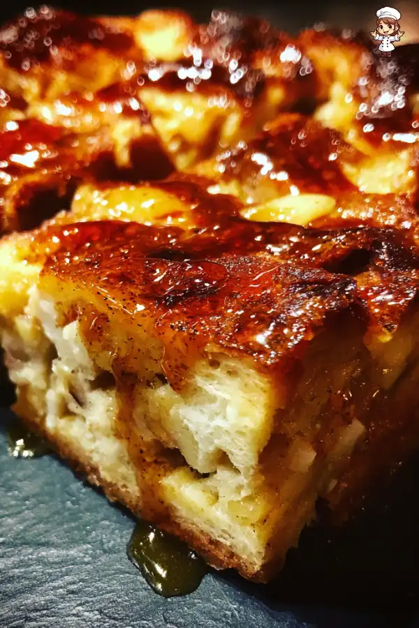 Apple Bourbon Bread Pudding Recipe