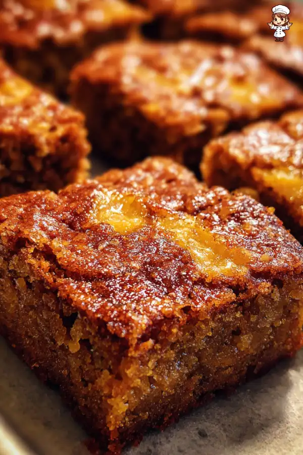 Apple Cider Gingerbread Blondies are a must-try treat!
