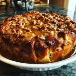 Apple Cider Pecan Bread Pudding is a must-try dessert!