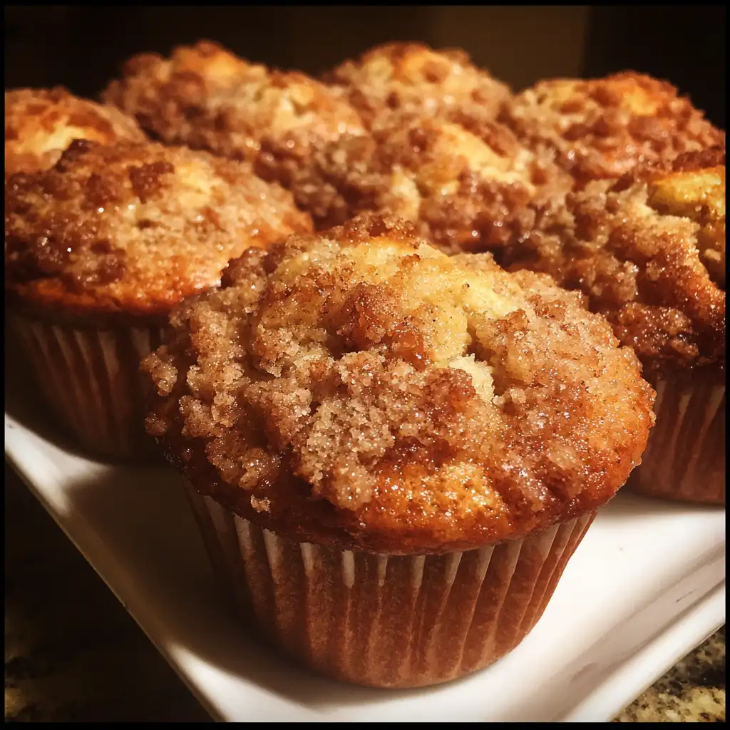 Apple Cider Streusel Muffins Recipe