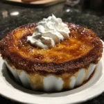 Apple Cider and Gingerbread Pudding