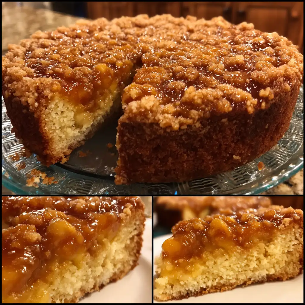 Apple Cinnamon Crumb Cake Recipe