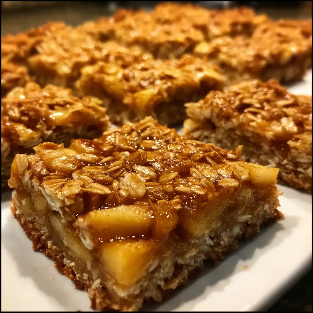 Apple Cinnamon Oat Bars Recipe