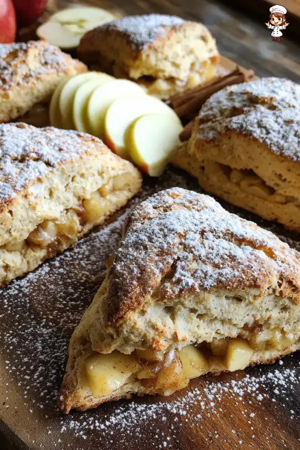 Apple Cinnamon Scones