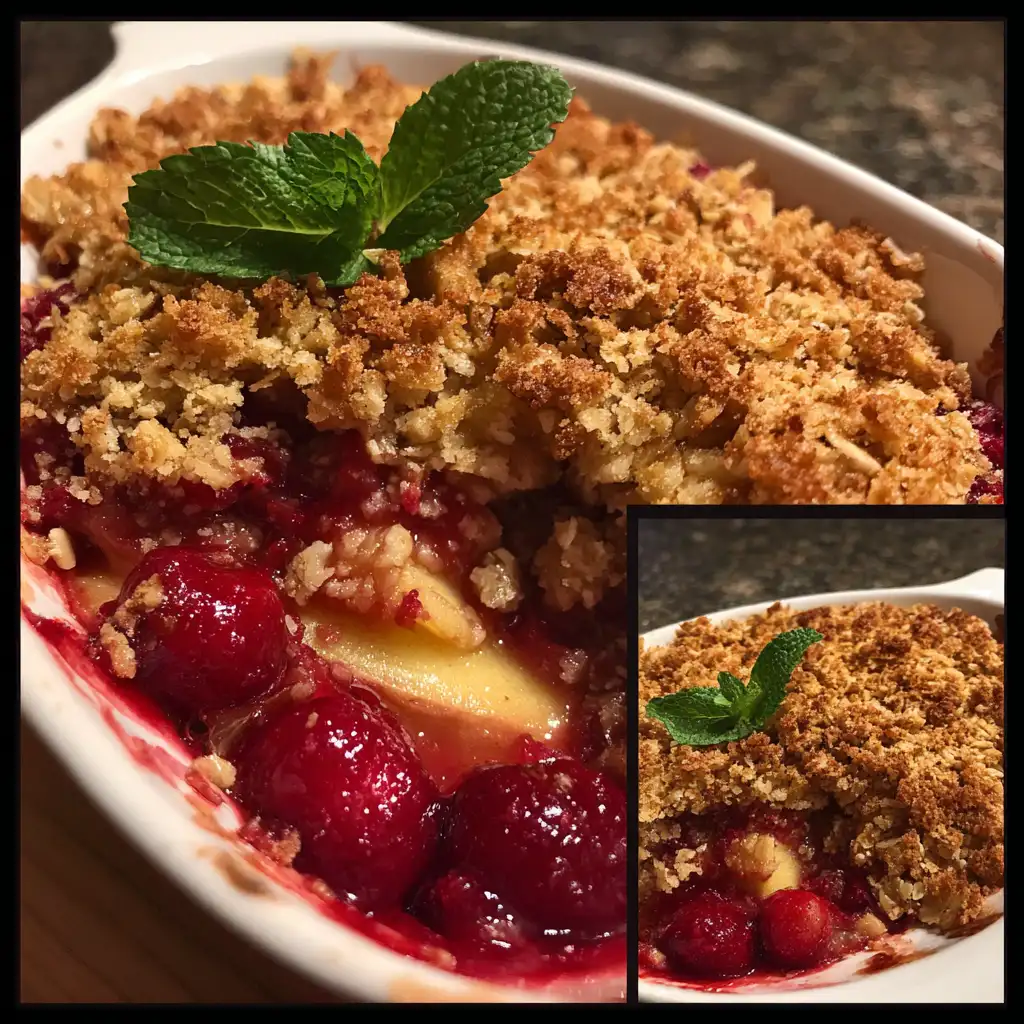 Apple Cranberry Crisp Recipe