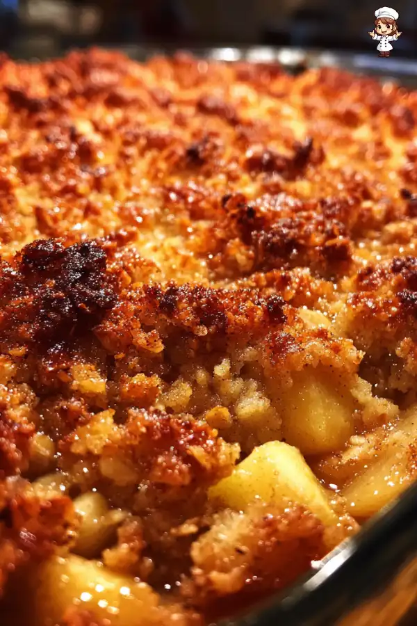 Apple Crisp with Oat Topping