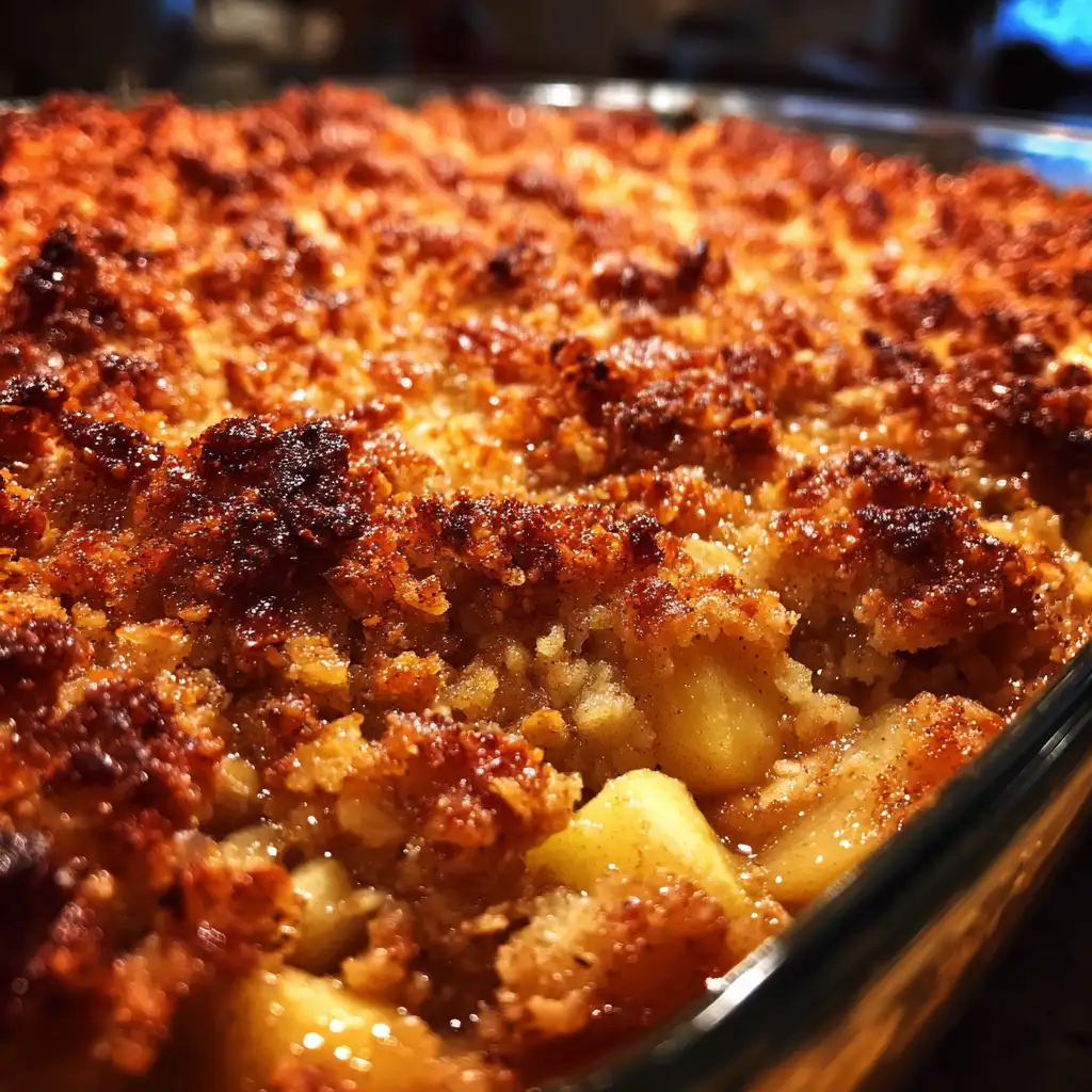 Apple Crisp with Oat Topping
