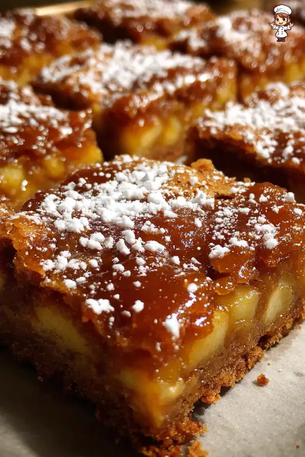 Apple Gingerbread Bars Recipe