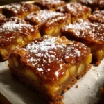 Apple Gingerbread Bars Recipe