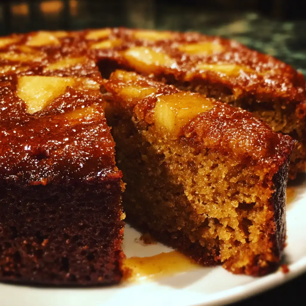 Apple Gingerbread Cake Recipe