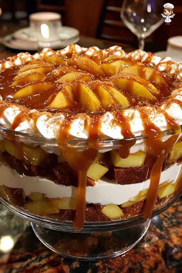 Apple Gingerbread Trifle