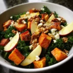 Apple, Sweet Potato, and Kale Salad