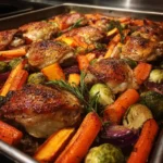 Autumn Harvest Chicken and Root Vegetables Sheet Pan delights!