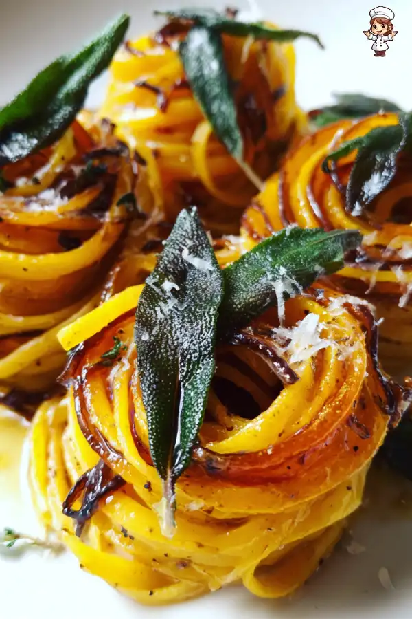 Autumn Harvest Pasta with Sage and Brown Butter