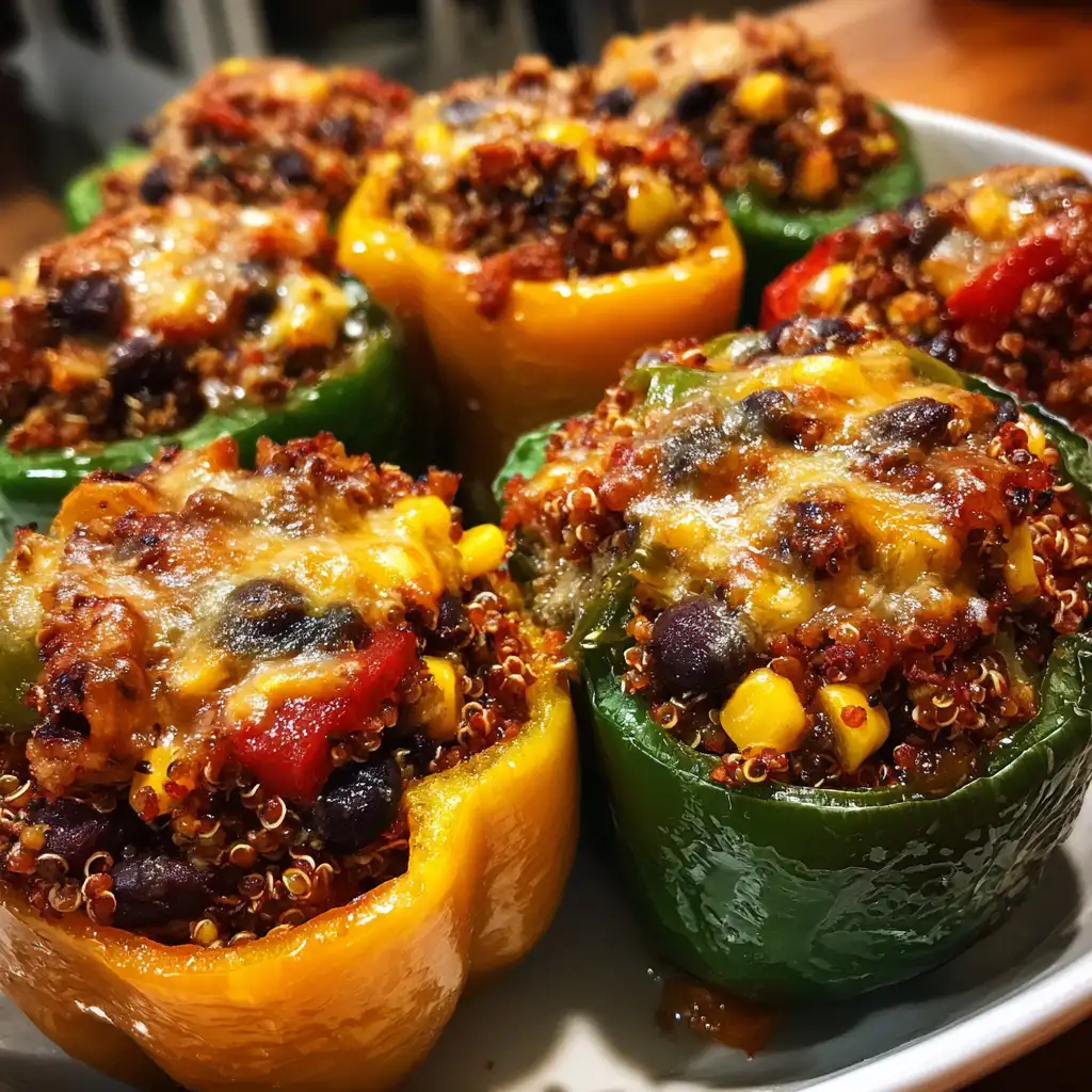 Autumn Harvest Stuffed Peppers Recipe