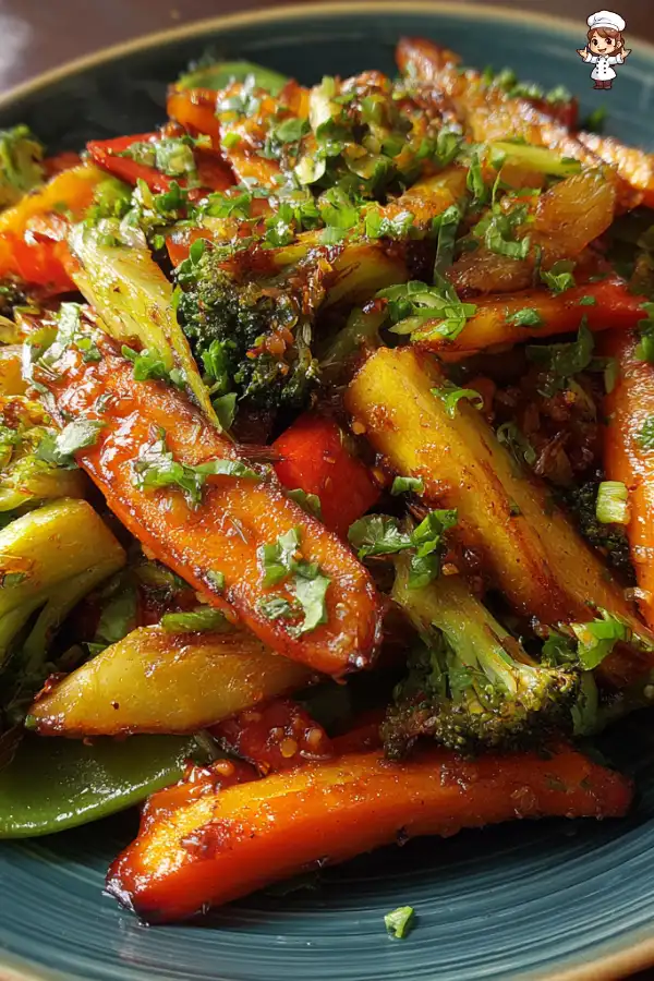 Autumn Vegetable Stir-Fry with Ginger and Garlic Recipe delights!