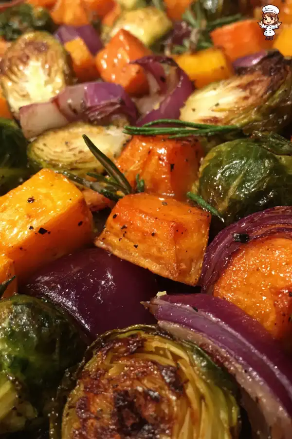 Autumn Veggie Sheet Pan Dinner