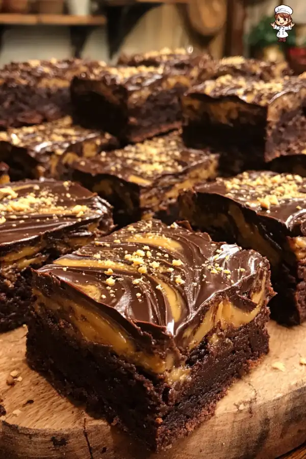 Banana Peanut Butter Brownies are a must-try treat!