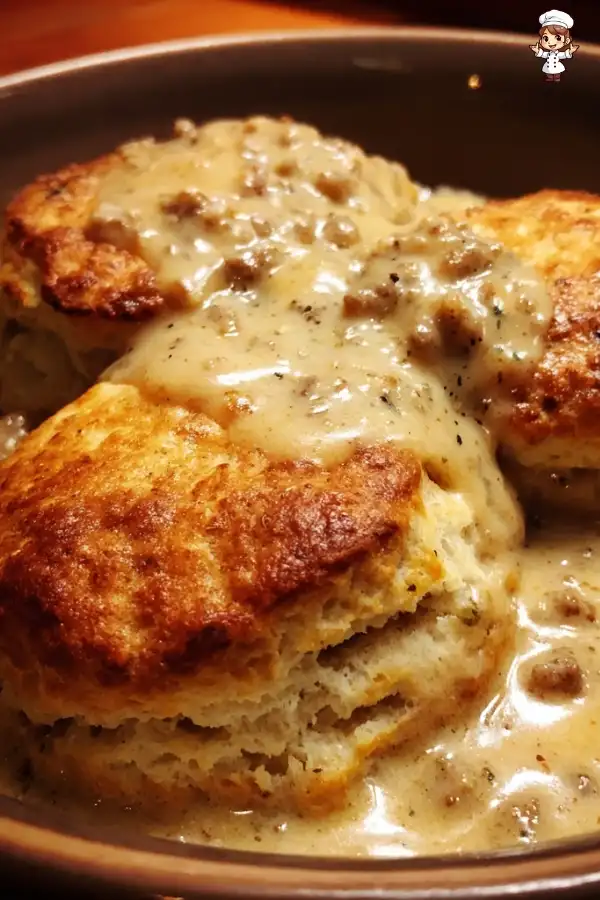 Biscuits and gravy recipe