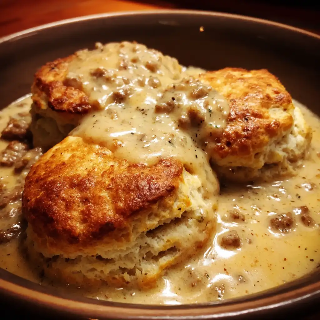 Biscuits and gravy recipe