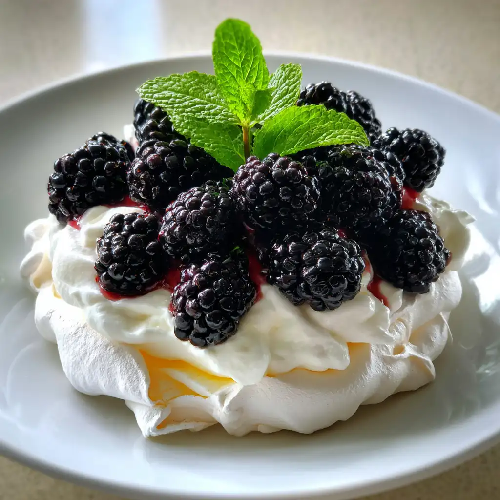 Blackberry Pavlova Recipe A Delightful Dessert Awaits!
