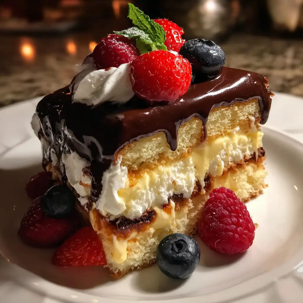 Boston Cream Pie Trifle Recipe
