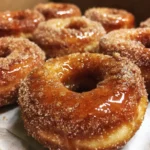 Brown Sugar Maple Cinnamon Sugar Donuts