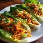 Buffalo chicken lettuce wraps recipe that everyone loves!