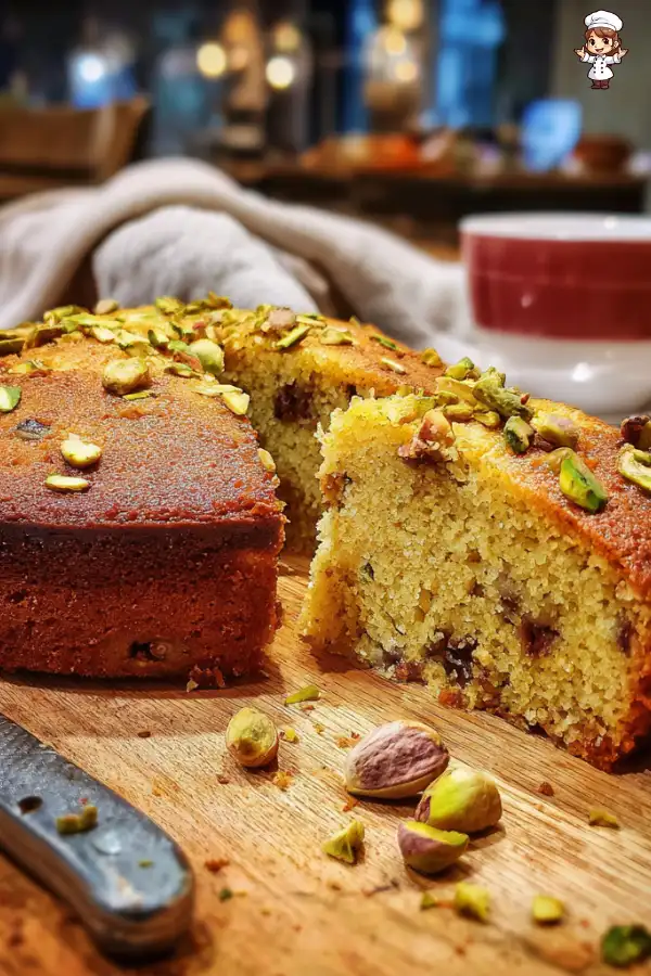 Cardamom Date and Pistachio Cake is a must-try delight!