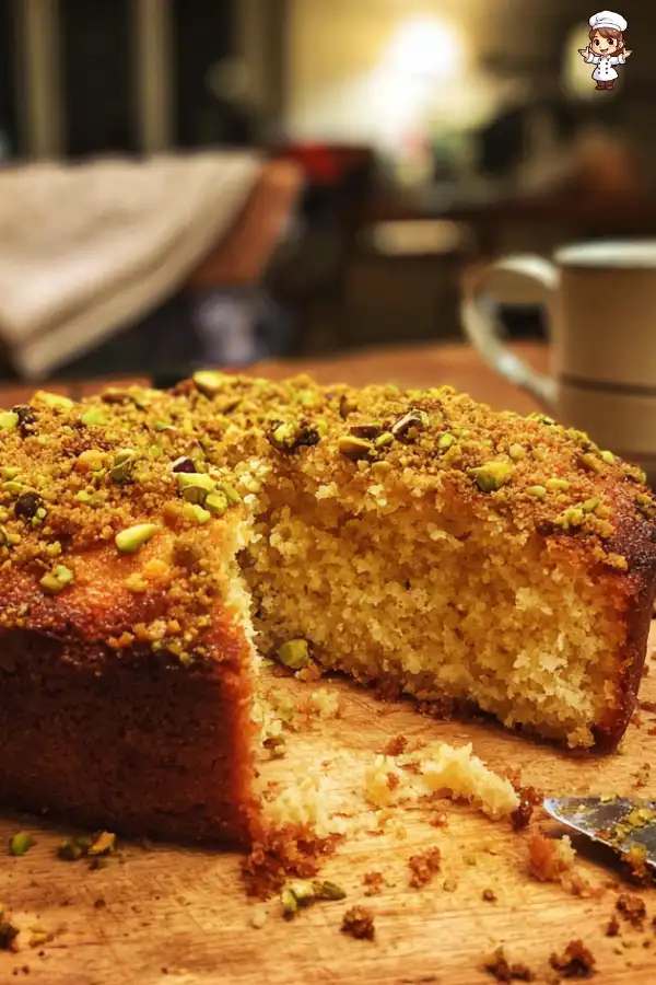 Cardamom Orange Cake with Pistachio Streusel delights your senses!