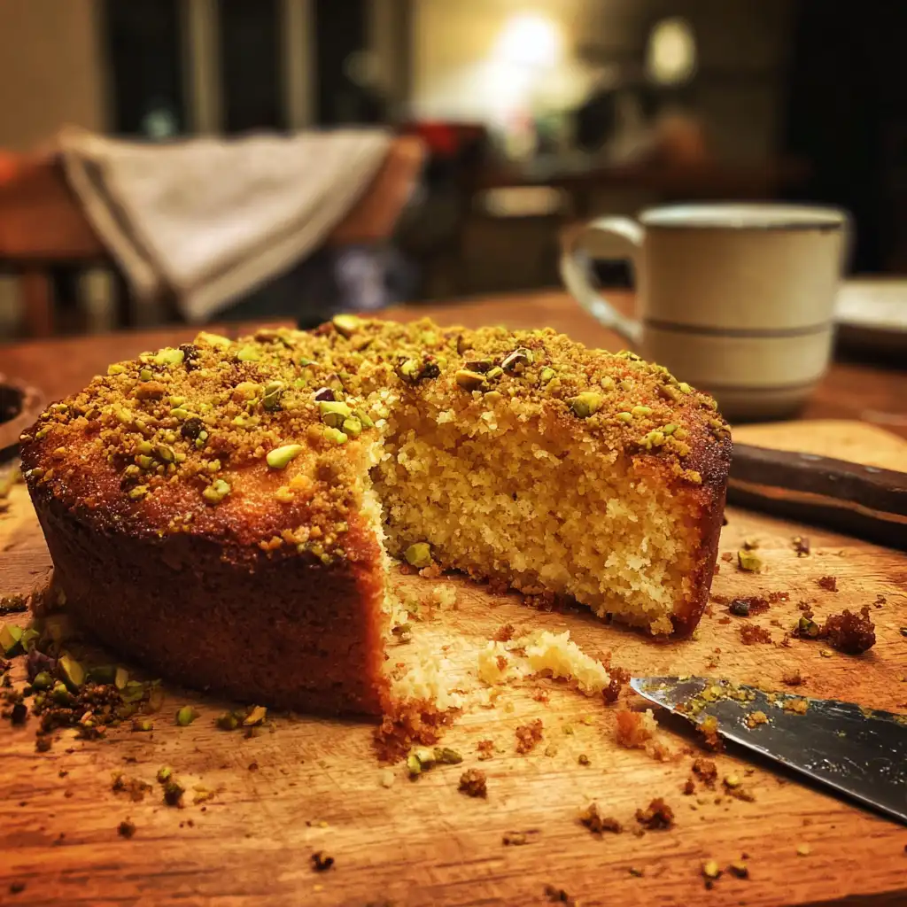 Cardamom Orange Cake with Pistachio Streusel delights your senses!