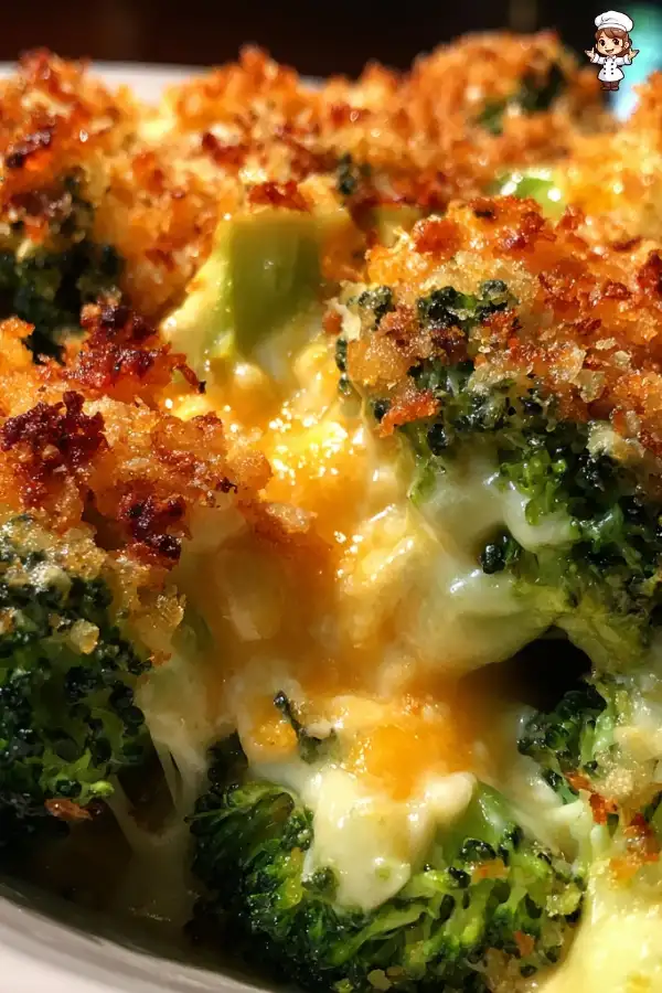 Cheesy broccoli recipe