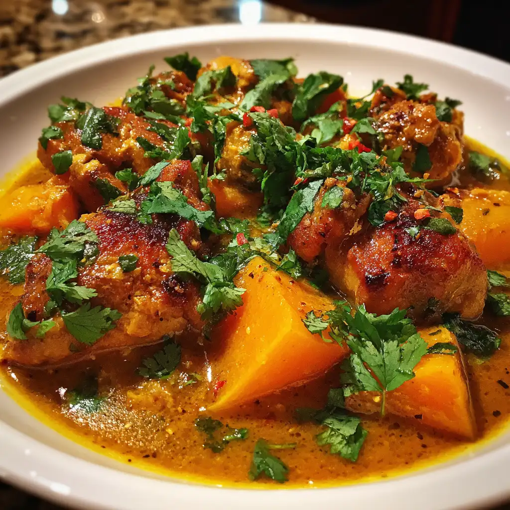 Chicken and Pumpkin Curry