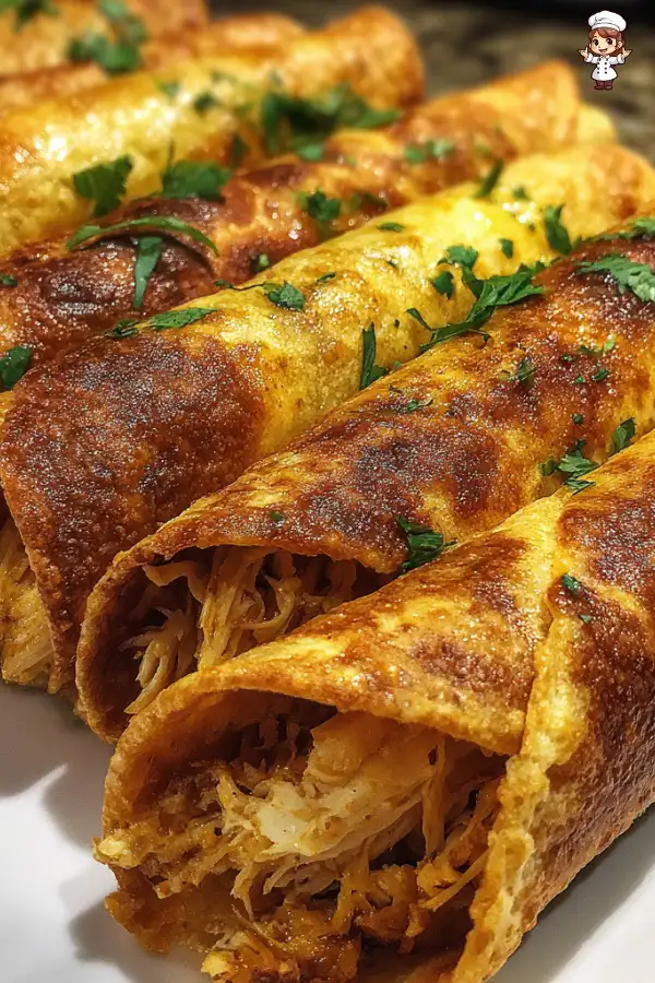 Chicken flautas recipe