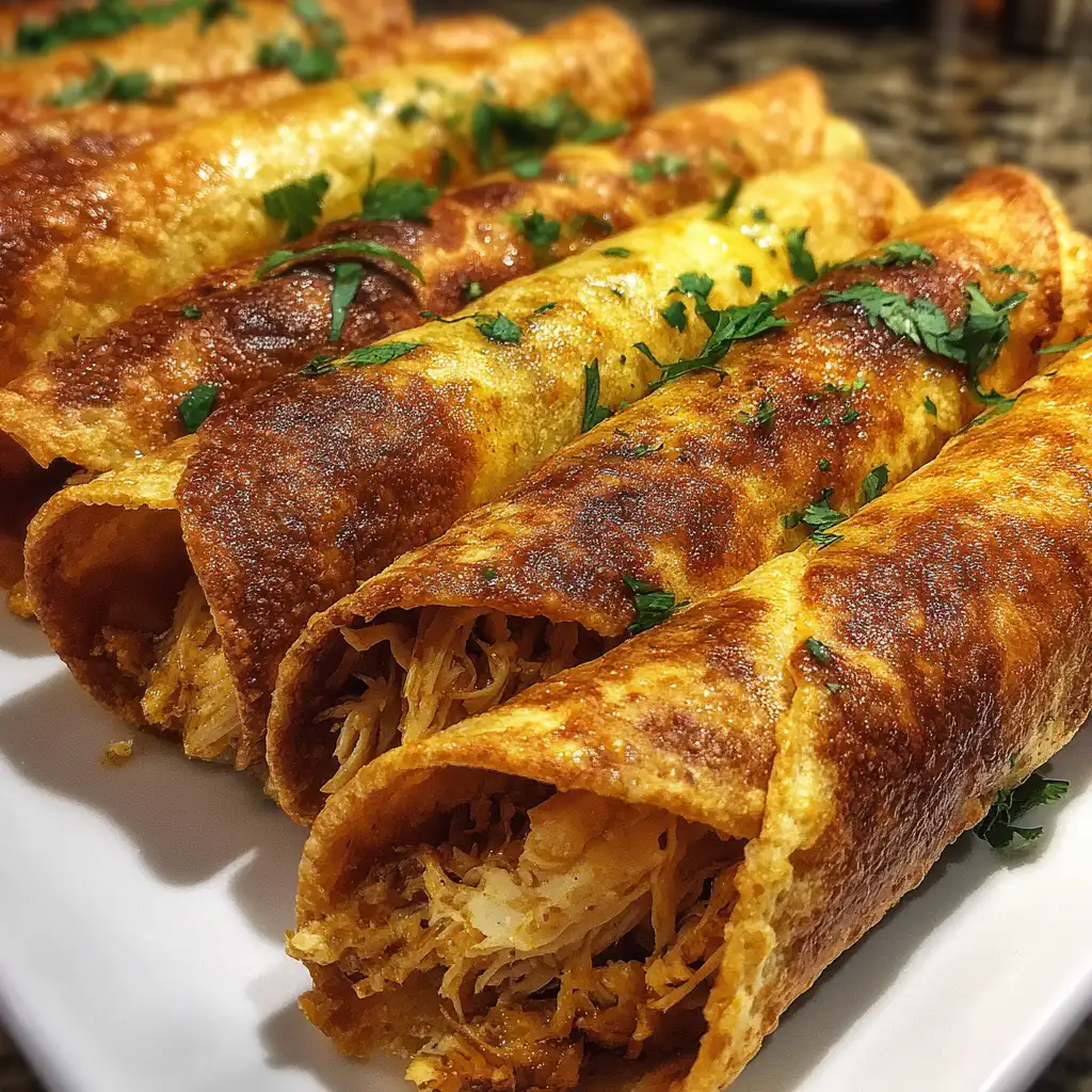 Chicken flautas recipe