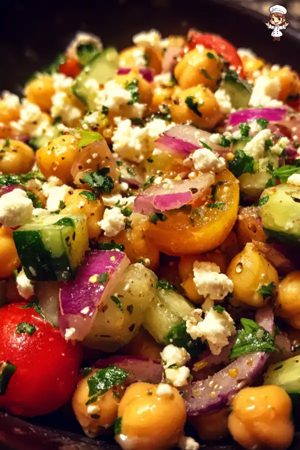 Chickpea salad recipe