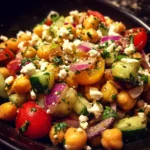 Chickpea salad recipe