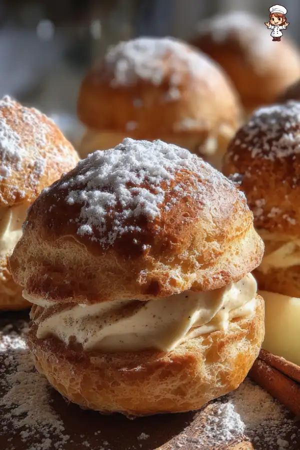 Cinnamon Apple Cream Puffs are a must-try dessert!