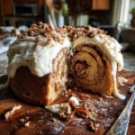Cinnamon Roll Pumpkin Cake Recipe