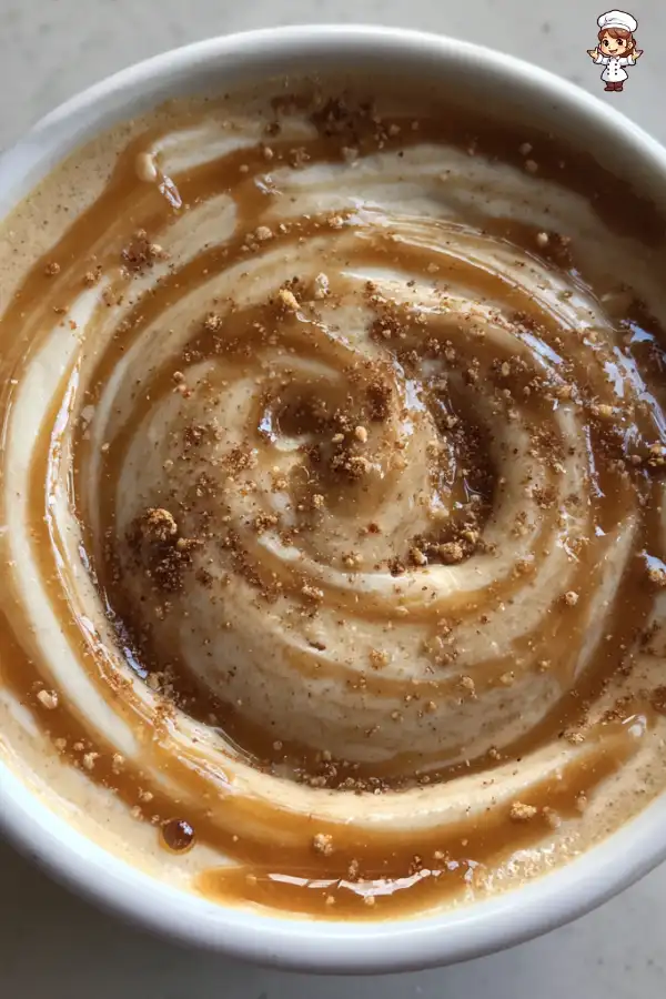 Cinnamon roll breakfast smoothie
