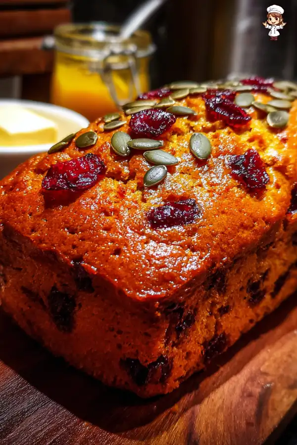 Cranberry Pumpkin Bread Recipe