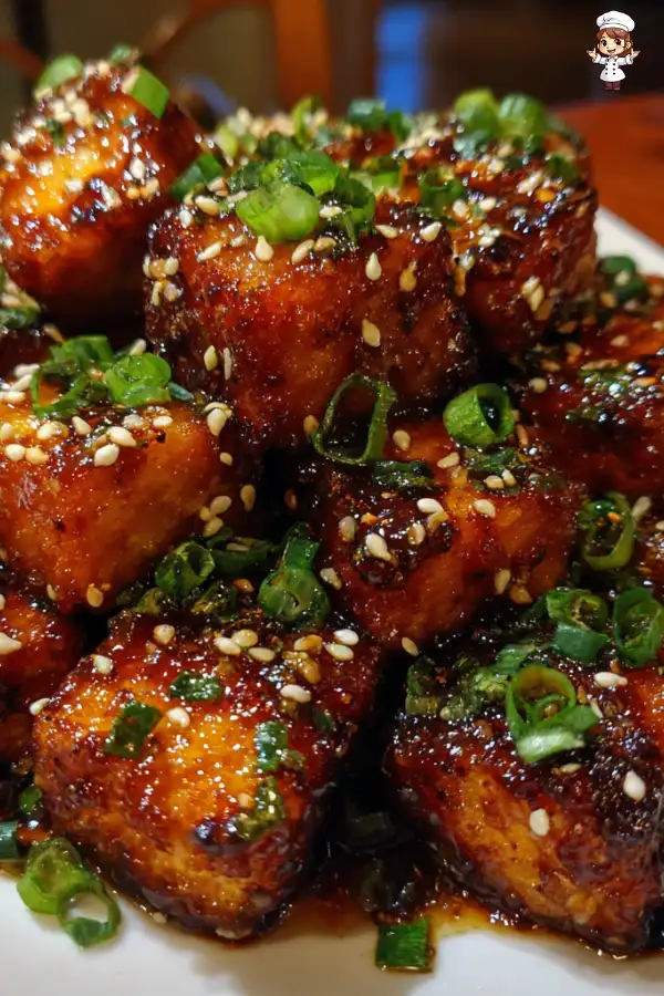 Crispy honey garlic tofu recipe that will amaze you!