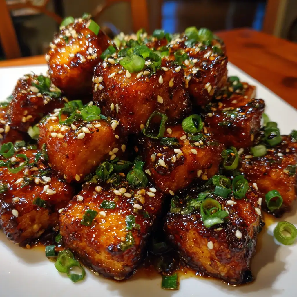 Crispy honey garlic tofu recipe that will amaze you!