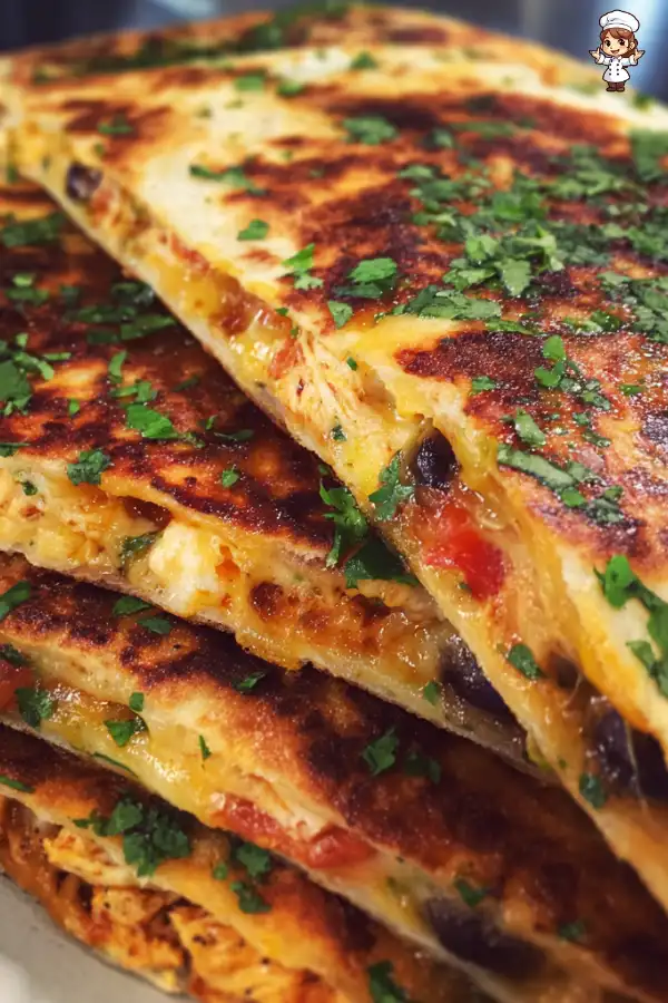 Crockpot queso chicken quesadillas recipe is a must-try!