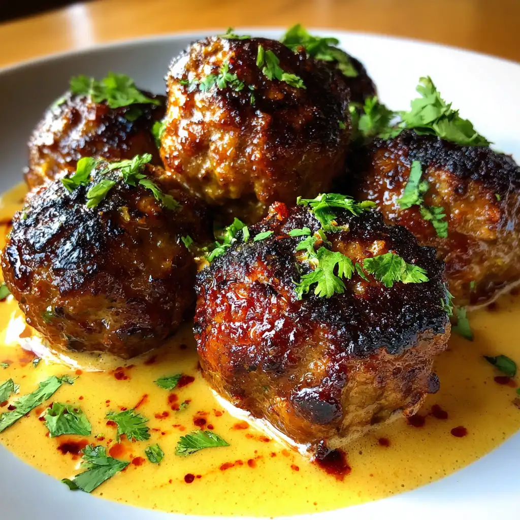 Curry meatballs recipe